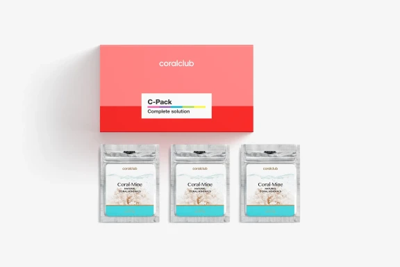 C-Pack + Coral-Mine,  30 שקיות 1 גרם